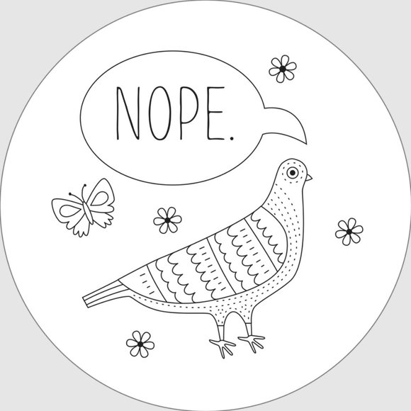 Snarky Embroidery Pattern Transfers Set of 10 Reusable Iron-On Designs - Picture 6 of 11